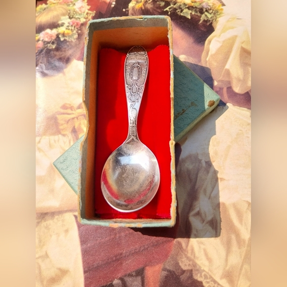 Silver Sterling Baby Spoon - Picture 6 of 15